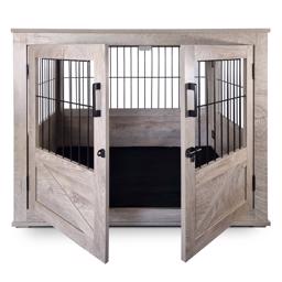 Topmast Lyxig Hundbur För Hemmet Rustik Design 79 x 57 x 62 cm